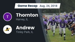 Recap: Thornton  vs. Andrew  2018