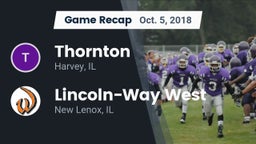 Recap: Thornton  vs. Lincoln-Way West  2018