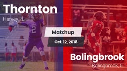 Matchup: Thornton  vs. Bolingbrook  2018