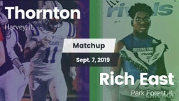 Matchup: Thornton  vs. Rich East  2019