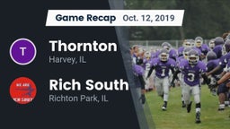 Recap: Thornton  vs. Rich South  2019