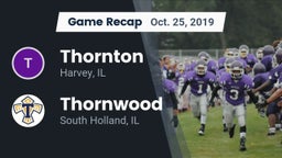 Recap: Thornton  vs. Thornwood  2019