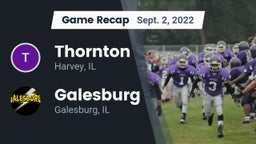 Recap: Thornton  vs. Galesburg  2022