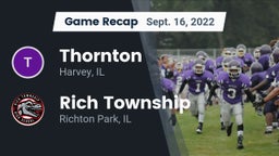 Recap: Thornton  vs. Rich Township  2022
