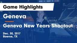 Geneva  vs Geneva New Years Shootout Game Highlights - Dec. 30, 2017