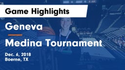Geneva  vs Medina Tournament Game Highlights - Dec. 6, 2018