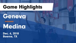Geneva  vs Medina Game Highlights - Dec. 6, 2018
