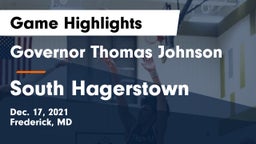 Governor Thomas Johnson  vs South Hagerstown  Game Highlights - Dec. 17, 2021