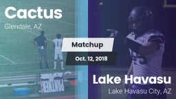 Matchup: Cactus  vs. Lake Havasu  2018