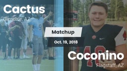Matchup: Cactus  vs. Coconino  2018