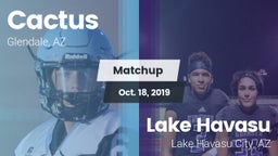 Matchup: Cactus  vs. Lake Havasu  2019