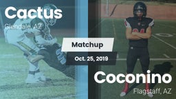 Matchup: Cactus  vs. Coconino  2019