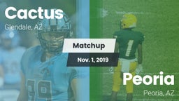 Matchup: Cactus  vs. Peoria  2019