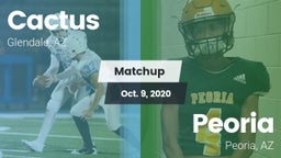 Matchup: Cactus  vs. Peoria  2020