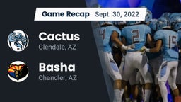 Recap: Cactus  vs. Basha  2022