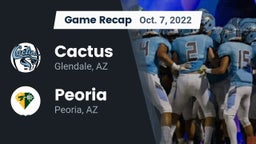 Recap: Cactus  vs. Peoria  2022