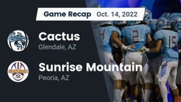 Recap: Cactus  vs. Sunrise Mountain  2022