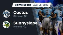Recap: Cactus  vs. Sunnyslope  2023