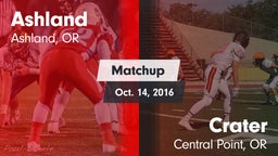Matchup: Ashland  vs. Crater  2016