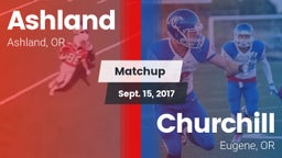 Matchup: Ashland  vs. Churchill  2017
