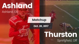 Matchup: Ashland  vs. Thurston  2017
