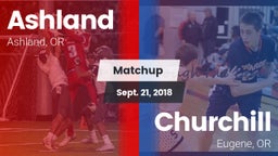 Matchup: Ashland  vs. Churchill  2018
