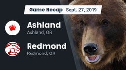 Recap: Ashland  vs. Redmond  2019