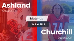 Matchup: Ashland  vs. Churchill  2019