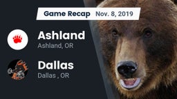 Recap: Ashland  vs. Dallas  2019