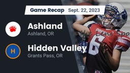 Recap: Ashland  vs. Hidden Valley  2023