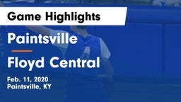 Paintsville  vs Floyd Central Game Highlights - Feb. 11, 2020