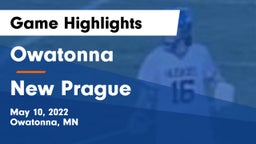 Owatonna  vs New Prague  Game Highlights - May 10, 2022