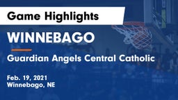 WINNEBAGO vs Guardian Angels Central Catholic Game Highlights - Feb. 19, 2021