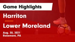 Harriton  vs Lower Moreland  Game Highlights - Aug. 30, 2021
