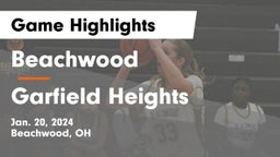 Beachwood  vs Garfield Heights  Game Highlights - Jan. 20, 2024