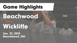 Beachwood  vs Wickliffe  Game Highlights - Jan. 22, 2024