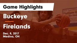 Buckeye  vs Firelands  Game Highlights - Dec. 8, 2017