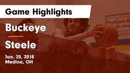 Buckeye  vs Steele  Game Highlights - Jan. 20, 2018