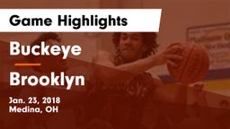 Buckeye  vs Brooklyn  Game Highlights - Jan. 23, 2018