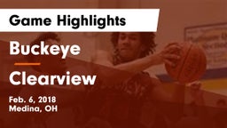 Buckeye  vs Clearview  Game Highlights - Feb. 6, 2018