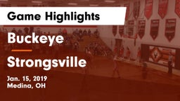 Buckeye  vs Strongsville  Game Highlights - Jan. 15, 2019
