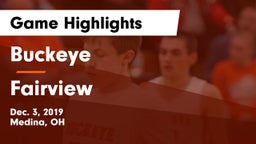 Buckeye  vs Fairview  Game Highlights - Dec. 3, 2019