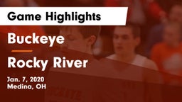 Buckeye  vs Rocky River   Game Highlights - Jan. 7, 2020