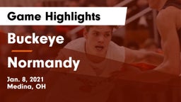 Buckeye  vs Normandy  Game Highlights - Jan. 8, 2021