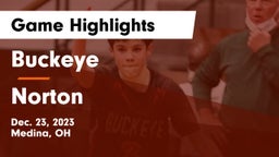 Buckeye  vs Norton  Game Highlights - Dec. 23, 2023