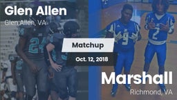 Matchup: Glen Allen High vs. Marshall  2018