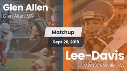 Matchup: Glen Allen High vs. Lee-Davis  2019