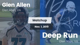 Matchup: Glen Allen High vs. Deep Run  2019