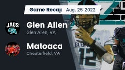 Recap: Glen Allen  vs. Matoaca  2022