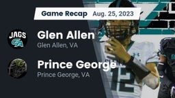 Recap: Glen Allen  vs. Prince George  2023
